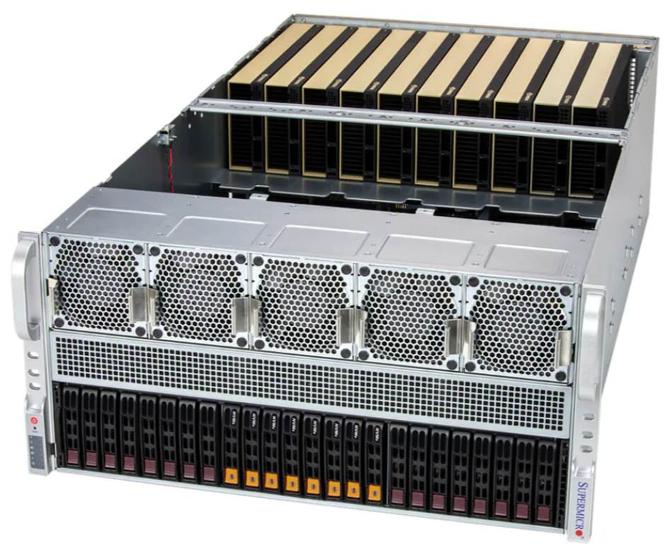 Сервер SuperMicro AS -5126GS-TNRT2 c 8x NVIDIA RTX PRO 6000 Server Edition 96GB 