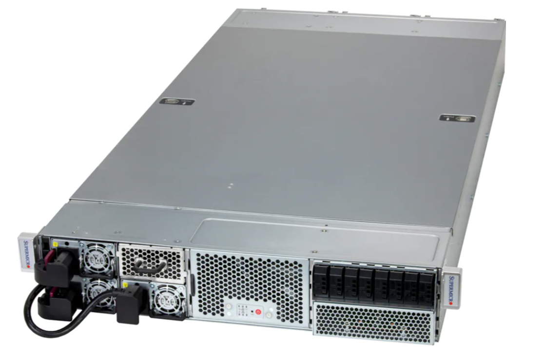Сервер SuperMicro SYS-212GB-NR с 1x NVIDIA RTX PRO 6000 Server Edition 96GB